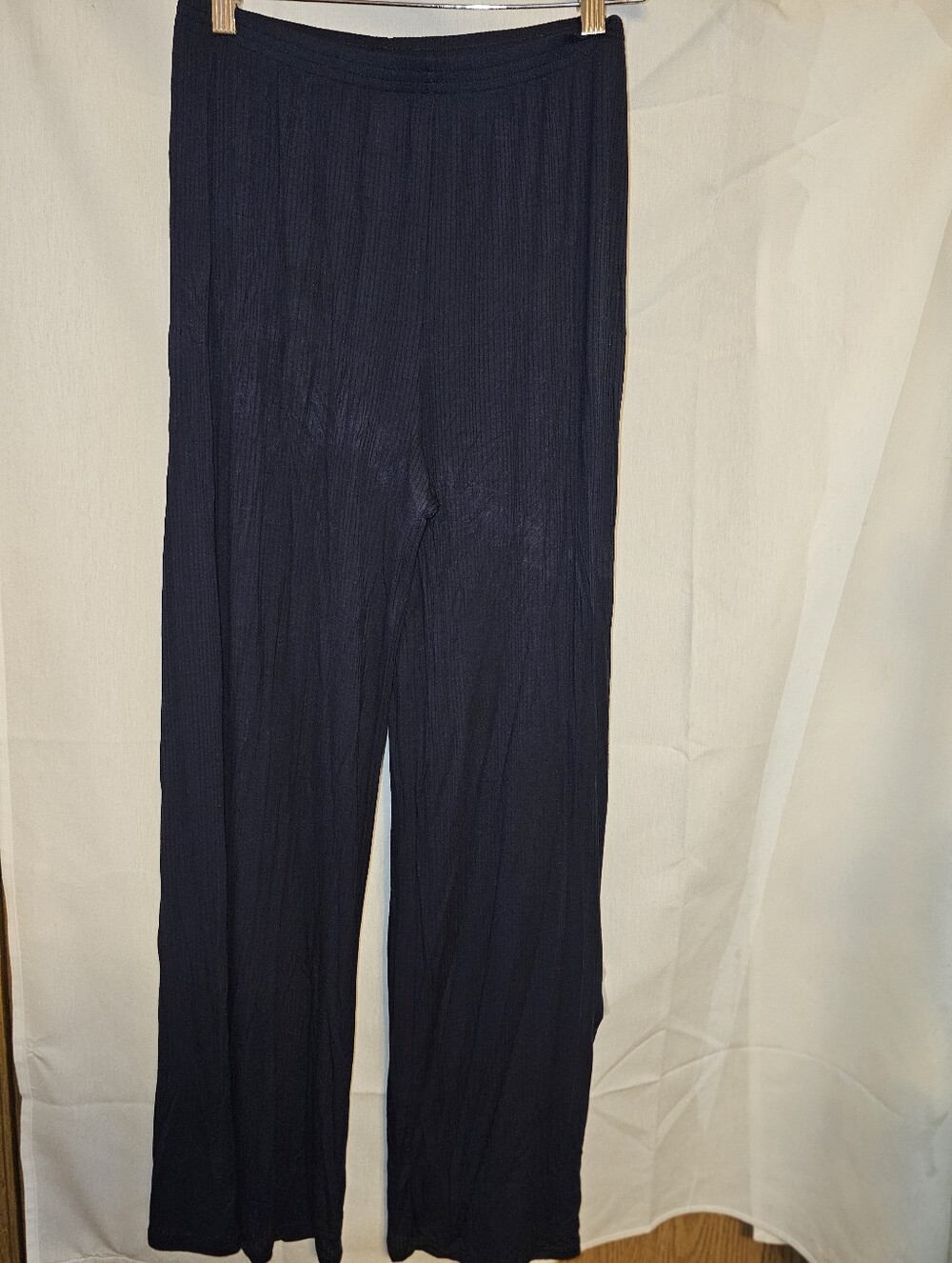 SOULVOR Women's Casual Modal Ribbed Wide Leg Pants - Picture 10 of 12